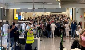 KLM Flight passengers stranded 