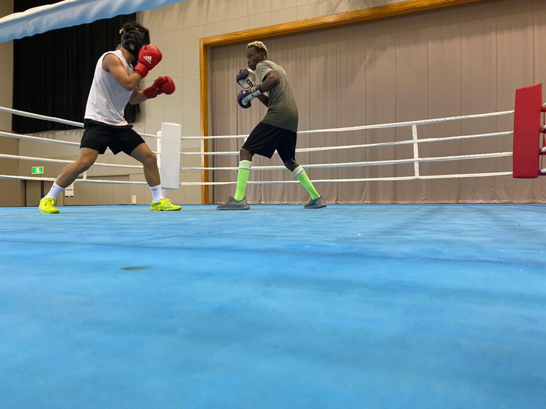 Ghana Amateur Boxing Team Train in Tokyo Ahead Of Olympics