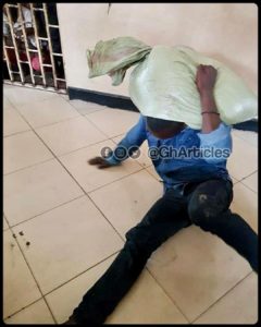 Man reports himself to police after stolen bag refused to come off his head In the Volta Region