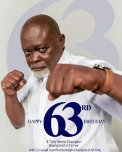 Azumah Nelson at 63