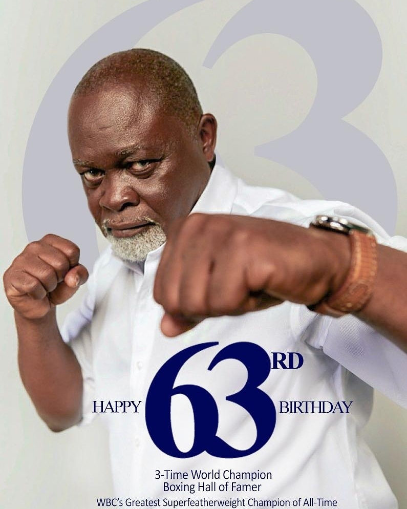 Azumah Nelson at 63