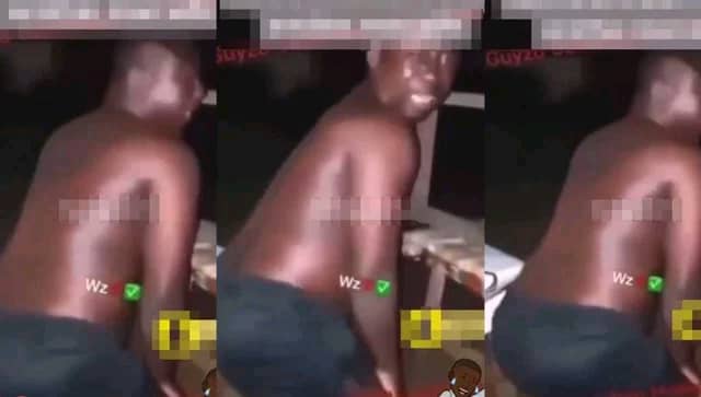 WATCH: Cheating Husband Made To Twerk After He Was Caught B0nking Another Man's Wife