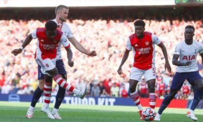 Partey Glitters As Arsenal Dismantle Uninspired Tottenham In Derby Game