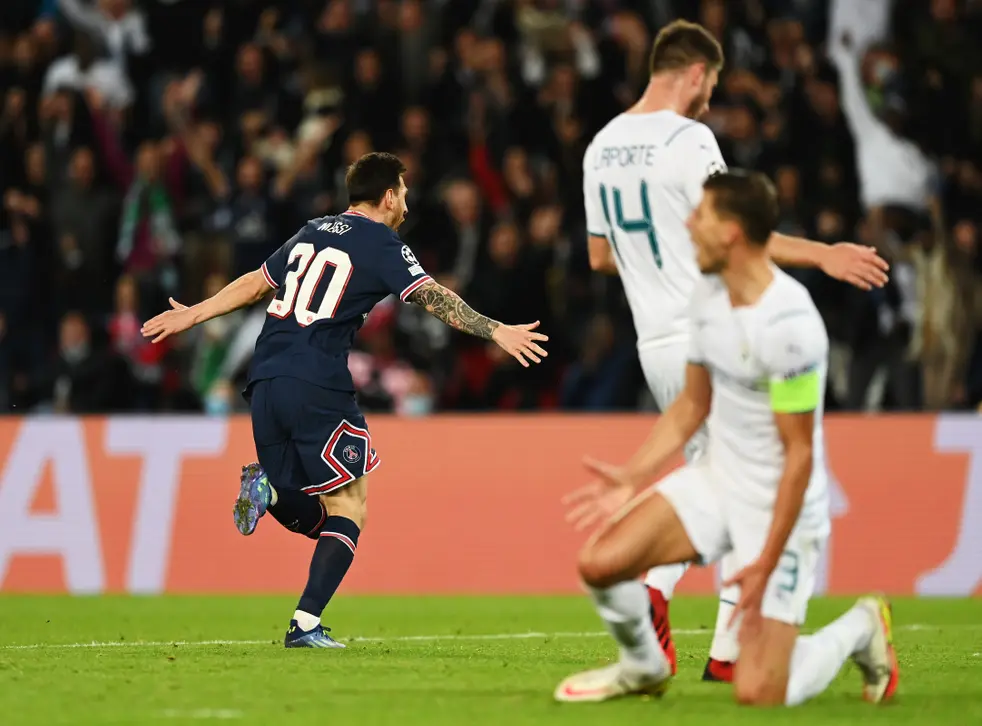 UCL: Messi Scores Superb First PSG Goal In Win Over Man City