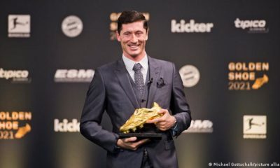 Robert Lewandowski Wins Golden Shoe After Prolific Bayern Munich Season