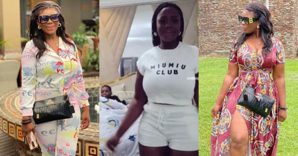 Akua GMB Shows Off Her Expensive Bedroom After Tracey Boakye, Afia Schwar, Diamond Called Her Poor (Video)