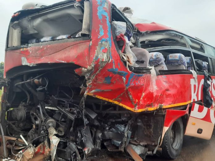 Five Injured In Accra-Kumasi Highway Accident
