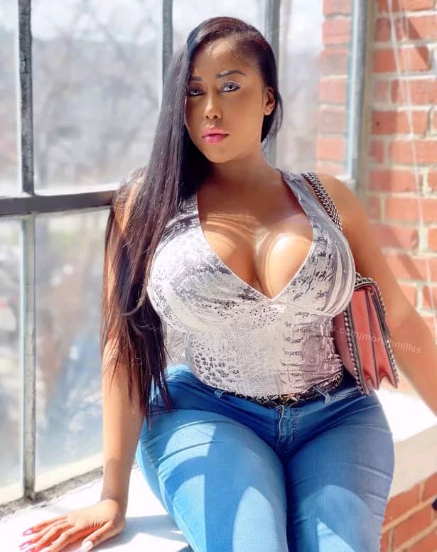 I Don't Have Female Friends Because Their Boyfriends Always Want Me - Curvy Lady Laments (Photos)