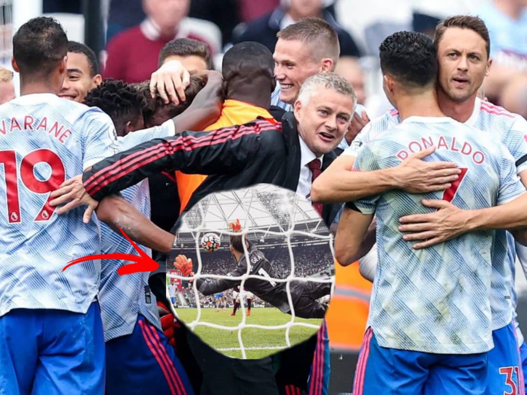 Man United Players Mobbed David de Gea After Saving A Penalty Since 2016 As They Beat Westham (Watch)
