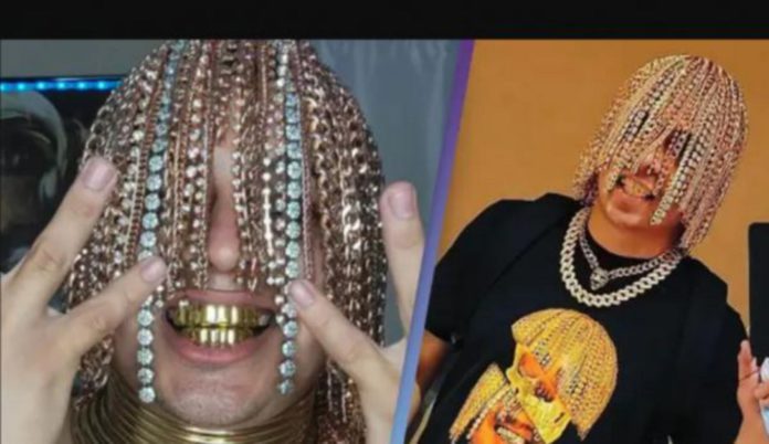Mexican Rapper, Dan Sur Gets Gold Chains Surgically Implanted Into His Head [Video]