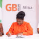 Actress , Jackie Appiah Sighted Signing GB Foods Ambassadorial Documents