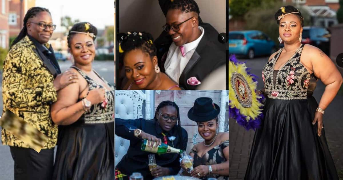 Akufo-Addo's Alleged Sidechick, Serwaa Broni Is A Lesbian, Photos From Her Wedding Pop Up