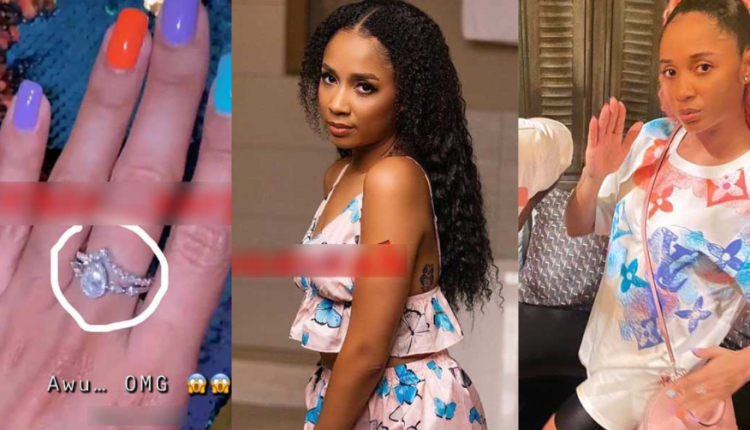 Sister Derby Finally Finds Love Again After Medikal Dumped Her; Flaunts Engagement Ring In New Video