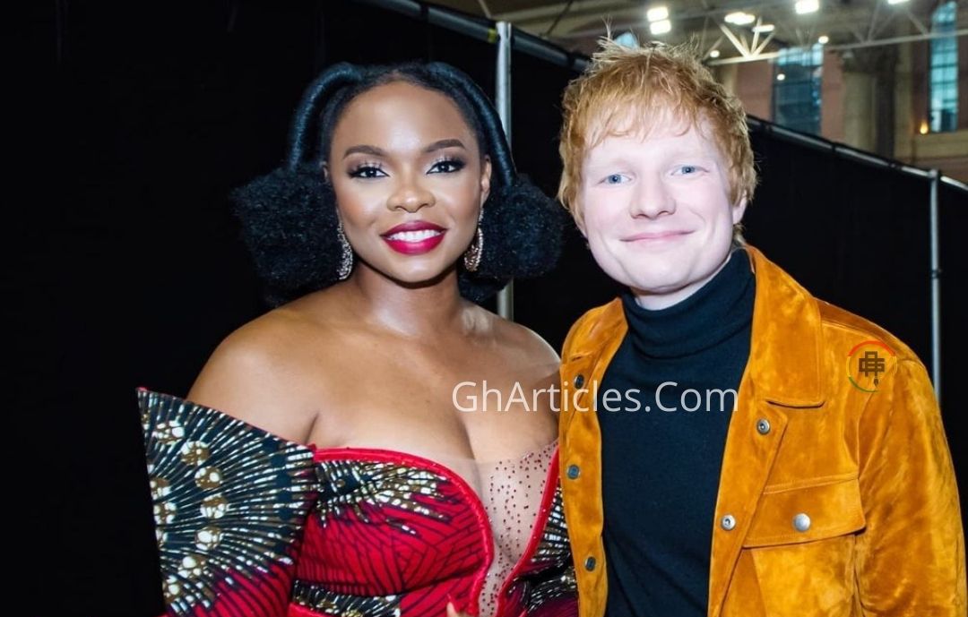 I Prefer Ghanaian Jollof – British Singer, Ed Sheeran 'Breaks' Yemi Alade's Heart