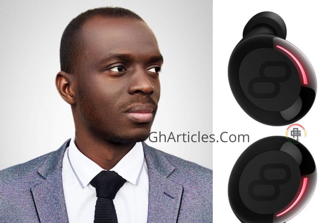 MEET 33-YEAR OLD GHANAIAN ENTREPRENEUR DANNY MANU WHO HAS INVENTED THE WORLD'S FIRST TRULY WIRELESS EARBUDS