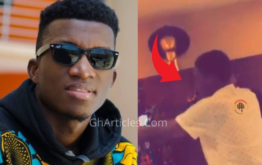 Fourth times VGMA Songwriter of the year, Kofi Kinaata was left speechless after a talented young man rapped a verse in his hit song 'Confession' word to word.