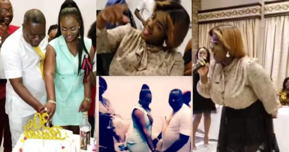 Suro Nipa - Video Of Tracey Boakye Singing Ebony's Sponsor At Akua GMB's Birthday Party Pops Up; Stirs Massive Reactions