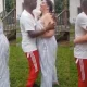 ‘Is He Not Gay?’ - Social Media React To Nana Tonardo Kissing His ‘White Sugar Mummy’ (VIDEO)