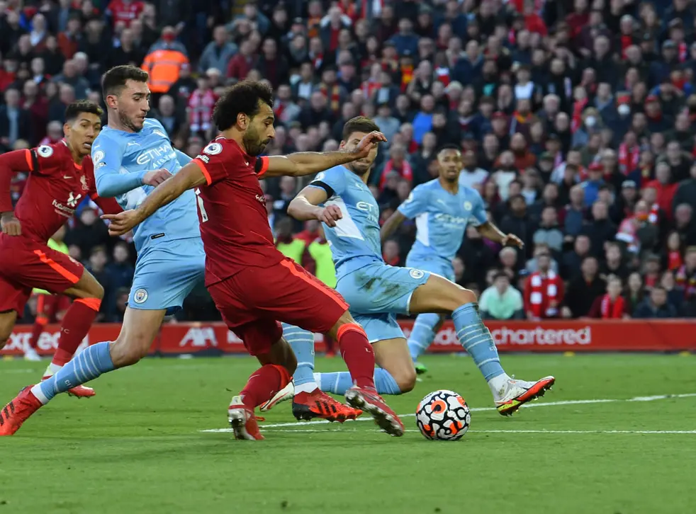 PL: Man City Fight Back Twice To Draw Thriller At Liverpool