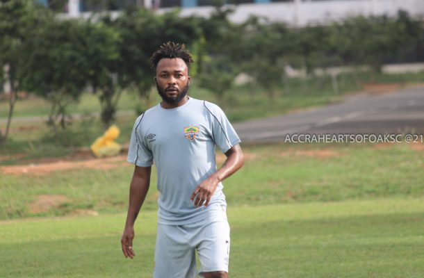Running stomach reason behind my absence – Awako after returning to Hearts of Oak training