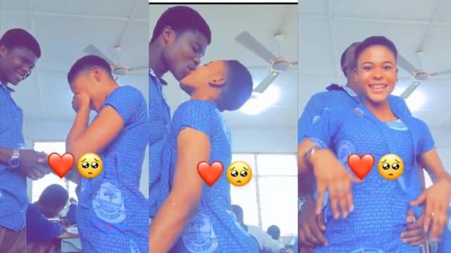 SHS Love: Two SHS Lovebirds Seal Relationship With Promise Ring; Exchange K!sses And Hugs (WATCH)