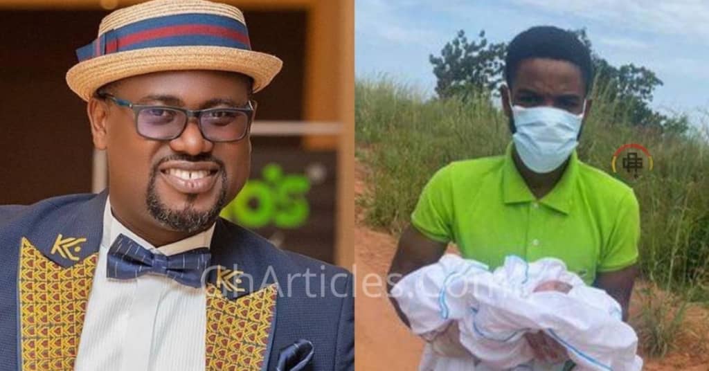 Abeiku Santana Donates GHC1k To Ghanaian Nurse Who Delivered A Pregnant Woman In The Middle Of Road