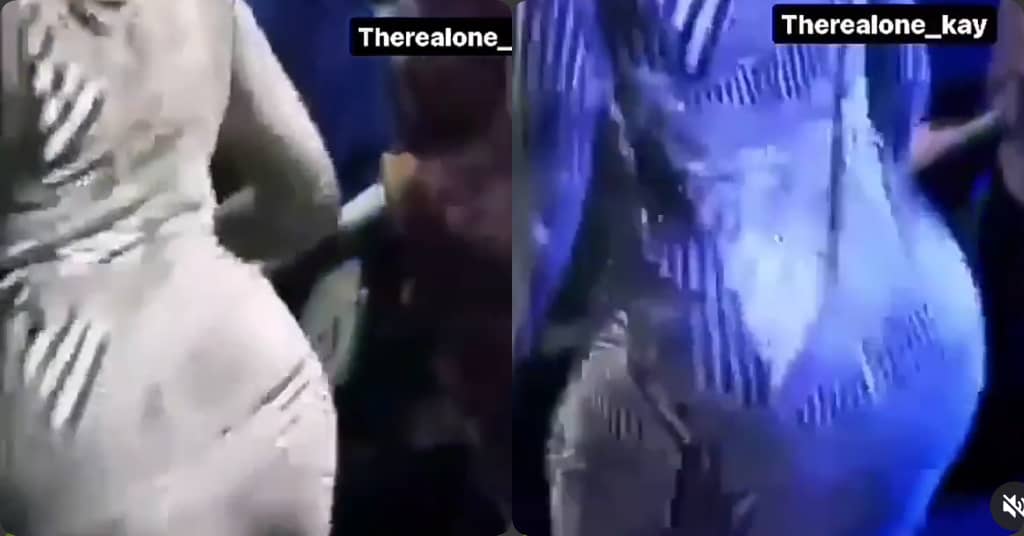 Netizens React As Lady Shakes Her Gargantuan Backside In Church Like A Pro While Dancing (Watch)