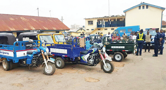 Aboboyaa Ban: Movement Of Tricycles On Accra-Tema Motorway Ends Today