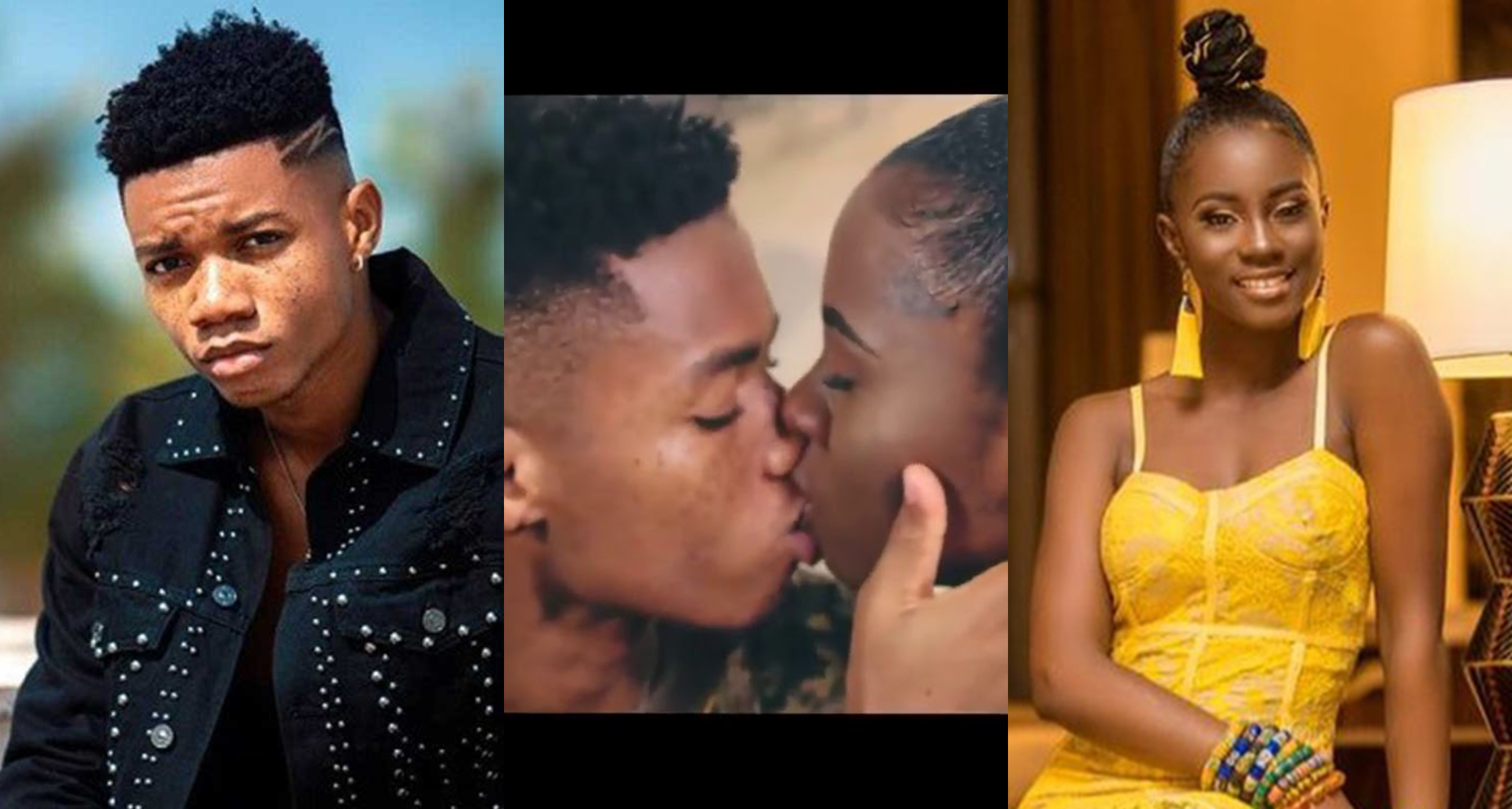 It Wasn't A Mistake But It Was Sweet - KiDi Recalls Moment He K!ssed Cina Soul In His Sugar Movie
