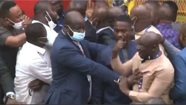 E-Levy Saga: MPs Exchange Blows In Parliament Over Bill [WATCH]