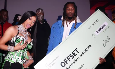 Cardi B Gifts Offset $2Million For His 30th Birthday [Watch]