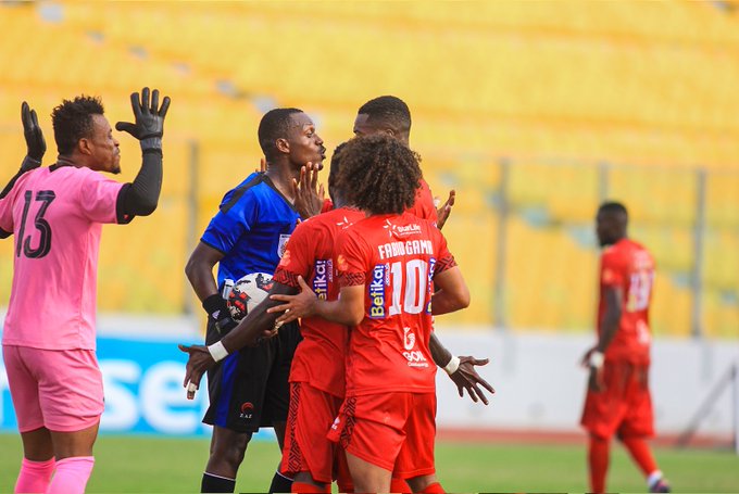 Kotoko Lodge Complaint Against Referee After Defeat To King Faisal