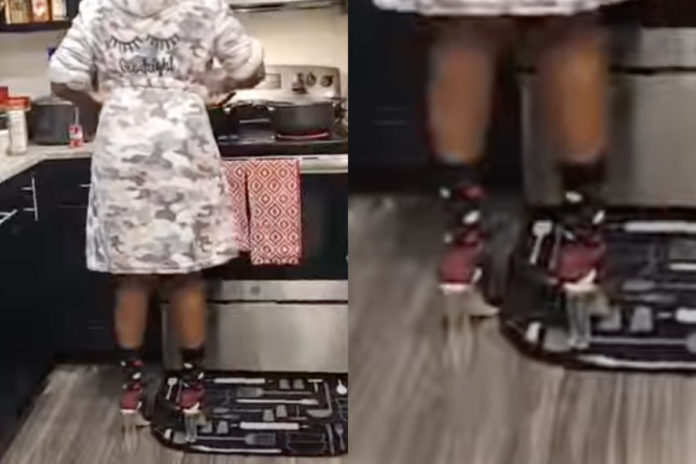 MzVee Cooks Wearing High Heels; Fans Surprised [Video]