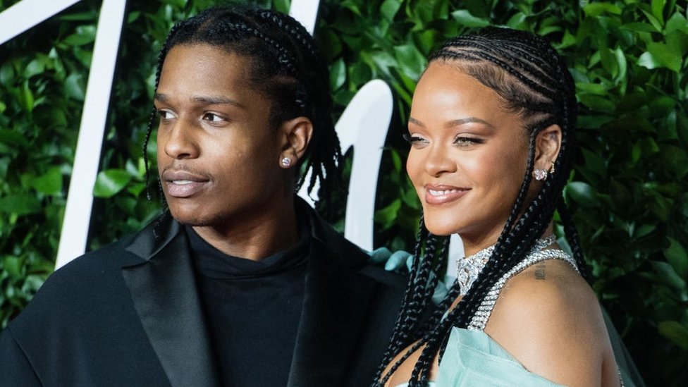 Rihanna And A$AP Rocky Announce First Child With Baby Bump Photos