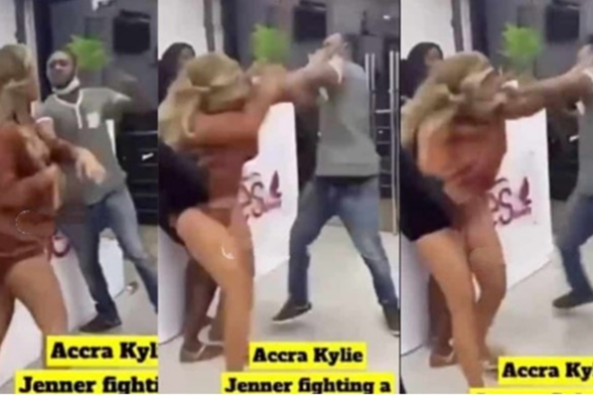 Accra Slay Queen, Kylie Jenner Exchange Blows With Yongo Driver Over Fare Charge (+Video)