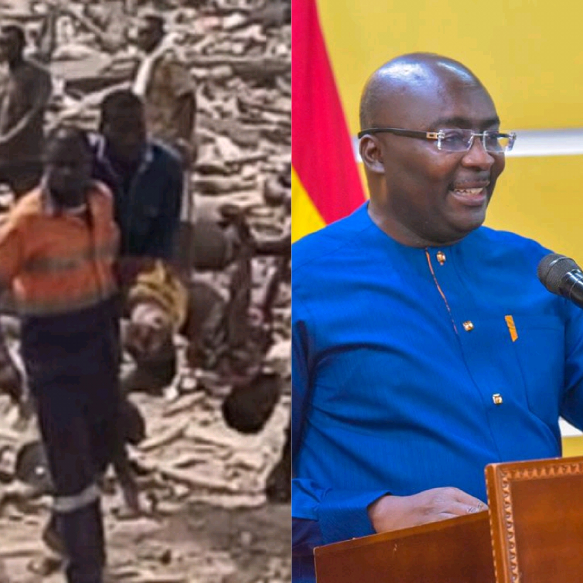Bogoso Explosion: Vice President Bawumia Leads Delegation To Ascertain State Affairs After Gas Explosion
