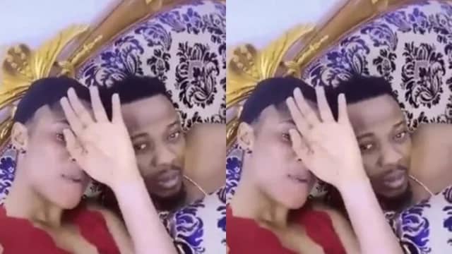 Video Of Prophet Nigel Gaisie Chilling In Bed With Popular TikTok Slay Queen Goes Viral [+Video]