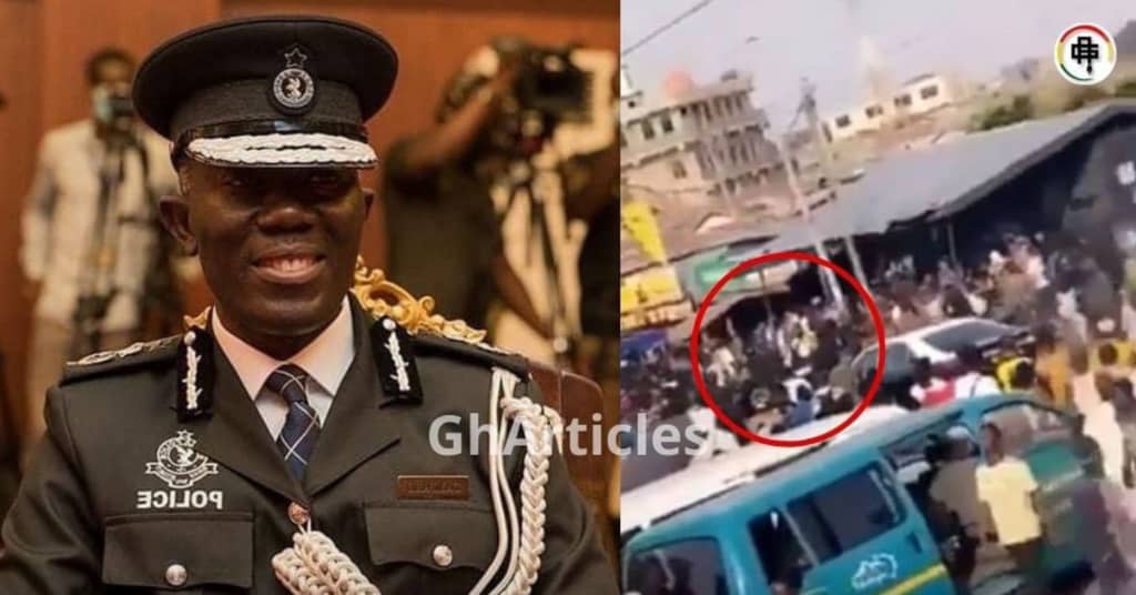 Gun And Cutlass V**lence: Ghana Police Swiftly Restores Calm In Nima-Mamobi Zongo