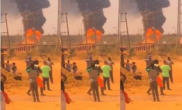 JUST IN: Another Tanker Explosion At Kaase In Kumasi; Video Drops