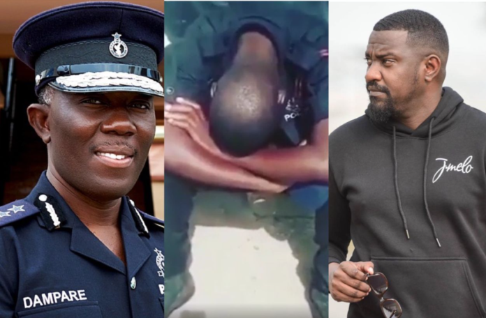 Don’t Sack Police Officer Captured In Perceived Drunken State – John Dumelo Pleads With IGP