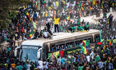 2021 AFCON: Streets Of Dakar Flooded With Millions Of People To Welcome Champions Senegal Team