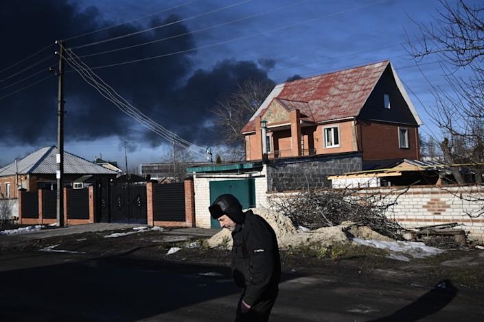 Photos: Ukraine Under ‘Full-Scale Invasion’ From Russian Military Forces