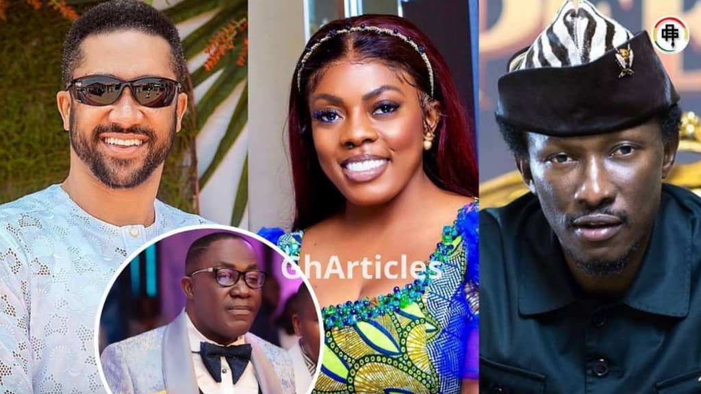 Majid Michel ,Nana Aba,And Freedom Jacob Caeser Amongst Top VIP's At Dr Kwame Despite Birthday Party - GhArticles