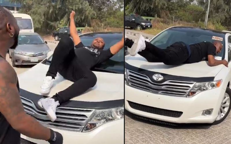 Nigerian Rockstar, Davido Surprises Loyal Aide With Brand New Car