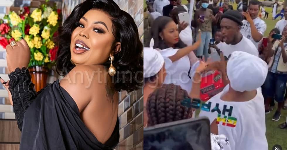 Afia Schwar Reveals Why She Slapped Someone At Her Father’s Funeral