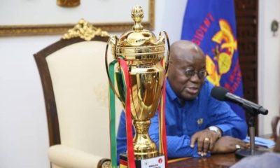 President Arrives Late For Presidential Cup Match