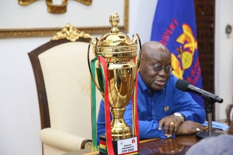 President Arrives Late For Presidential Cup Match