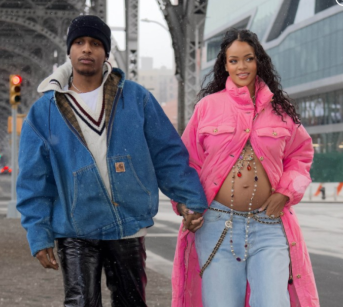 Rihanna Sparks A$AP Rocky Engagement Speculation With Huge Diamond Ring