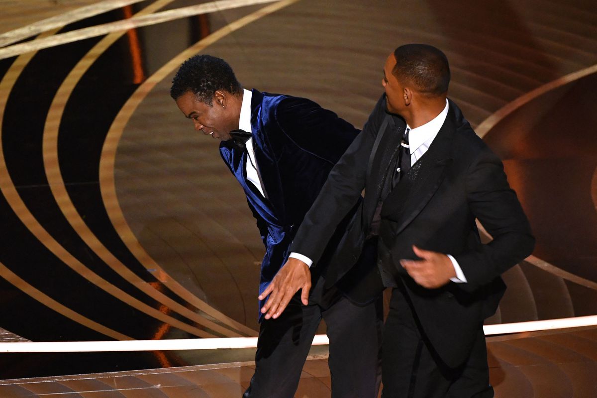 WATCH: Will Smith Slaps Chris Rock At Oscars For Joking About Jada Pinkett Smith