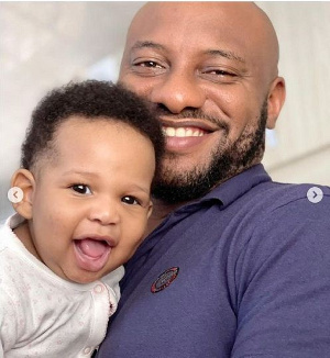 Yul Edochie and Son